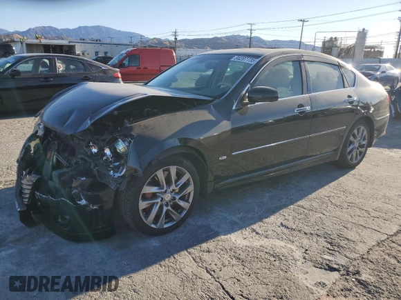 2009 Infiniti M with VIN JNKCY01E69M801908, listed as a Copart auction lot 88207735 with 90,163 mi miles and Salvage Title. Bid and sale history available at DreamBid. Image 1.