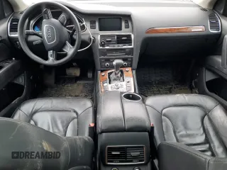 2014 Audi Q7 with VIN WA1VGCFE4ED019313, listed as a Copart auction lot 46291515 with Not provided miles and Salvage title. Bid and sale history available at DreamBid. Image 8.