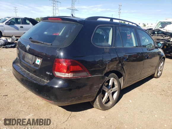 2010 Volkswagen Jetta SportWagen S with VIN 3VWKX7AJ4AM636582, listed as a Copart auction lot 61040174 with 105,492 mi miles and Salvage Title. Bid and sale history available at carsss.com. Image 3.