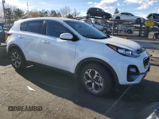 2022 Kia Sportage LX with VIN KNDPMCAC7N7955180, listed as a Copart auction lot 85560064 with 30,781 mi miles and Clean Title. Bid and sale history available at carsss.com. Image 4.