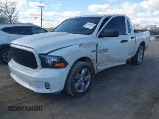 2014 Ram 1500 Express with VIN 1C6RR6KT8ES101426, listed as a IAAI auction lot 41694226 with 163,762 mi miles. Bid and sale history available at carsss.com. Image 2.