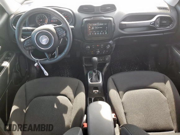 2018 Jeep Renegade Latitude with VIN ZACCJABB7JPG74043, listed as a Copart auction lot 56652985 with 24,941 mi miles and Clean title. Bid and sale history available at DreamBid. Image 8.