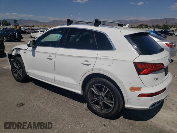 2020 Audi Q5 Premium with VIN WA1G2AFYXL2049169, listed as a Copart auction lot 70630444 with 78,968 mi miles and Salvage Title. Bid and sale history available at carsss.com. Image 2.
