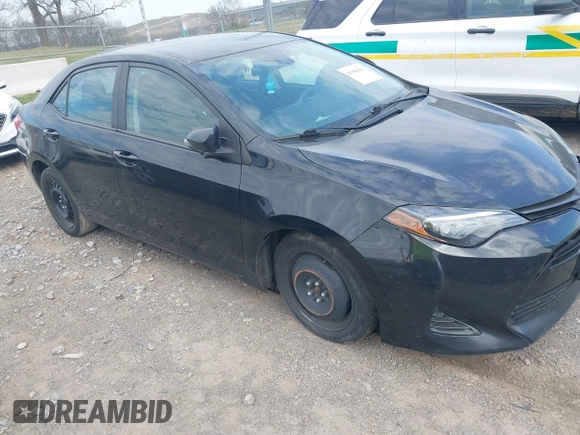 2019 Toyota Corolla L with VIN 2T1BURHE9KC236995, listed as a IAAI auction lot 41900101 with 162,810 mi miles. Bid and sale history available at carsss.com. Image 1.
