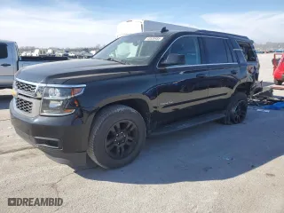 2018 Chevrolet Tahoe LT with VIN 1GNSKBKC1JR107925, listed as a Copart auction lot 45535485 with 89,903 mi miles and Salvage Title. Bid and sale history available at carsss.com. Image 1.