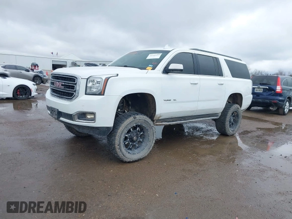 2018 GMC Yukon XL SLT with VIN 1GKS2GKCXJR315537, listed as a IAAI auction lot 41541293 with 114,672 mi miles. Bid and sale history available at carsss.com. Image 17.