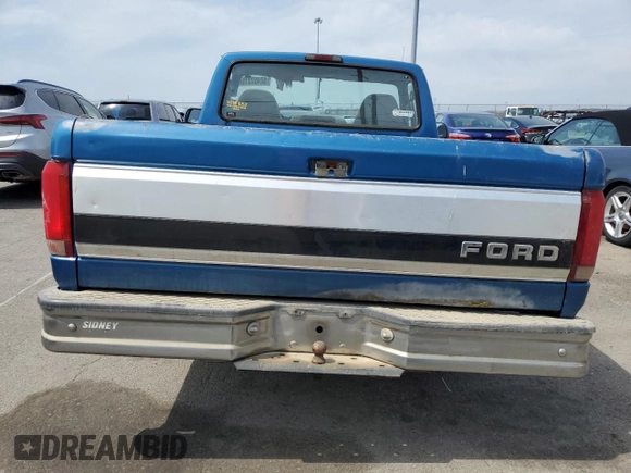 1995 Ford F-150 with VIN 1FTEF15H5SNB72572, listed as a Copart auction lot 52452315 with 303,554 mi miles and Salvage Title. Bid and sale history available at carsss.com. Image 6.