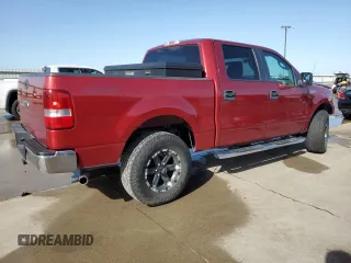 2008 Ford F-150 XL with VIN 1FTRW14W18FB22353, listed as a Copart auction lot 46823895 with 215,762 mi miles and Salvage Title. Bid and sale history available at carsss.com. Image 3.