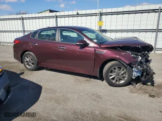 2019 Kia Optima S with VIN 5XXGT4L3XKG302870, listed as a Copart auction lot 47299945 with 44,891 mi miles and Salvage Title. Bid and sale history available at carsss.com. Image 4.