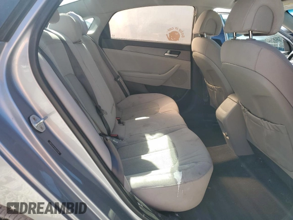 2017 Hyundai Sonata SE with VIN 5NPE24AFXHH536365, listed as a Copart auction lot 49785915 with 109,906 mi miles and Salvage Title. Bid and sale history available at carsss.com. Image 10.