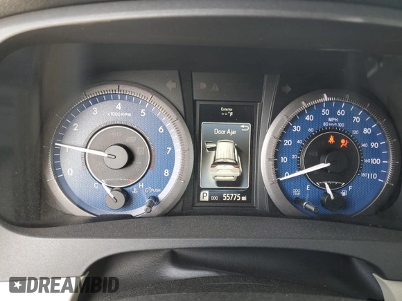 2019 Toyota Sienna L with VIN 5TDZZ3DC2KS003341, listed as a Copart auction lot 79561454 with 55,775 mi miles and Salvage Title. Bid and sale history available at carsss.com. Image 9.
