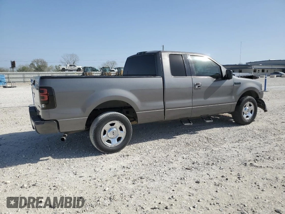 2005 Ford F-150 STX with VIN 1FTRX12W45NB48009, listed as a Copart auction lot 50351005 with 0 mi miles and Salvage Title. Bid and sale history available at carsss.com. Image 3.
