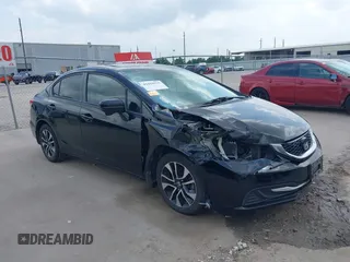 2015 Honda Civic EX z VIN 19XFB2F85FE078741, wystawiony jako IAAI lot #42424175 z przebiegiem 150 783 mil mil oraz . Historia ofert i sprzedaży dostępna na DreamBid. Obrazek 1.