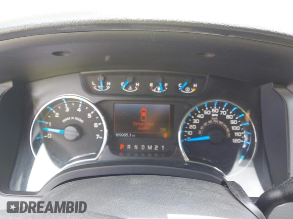 2014 Ford F-150 XL with VIN 1FTFW1CT6EKF05542, listed as a IAAI auction lot 42335272 with 169,985 mi miles and . Bid and sale history available at DreamBid. Image 7.