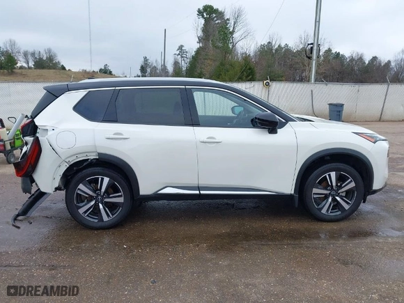 2023 Nissan Rogue SL with VIN JN8BT3CA9PW425461, listed as a IAAI auction lot 41186547 with 15771 miles. Bid and sale history available at carsss.com. Image 14.