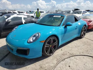 2018 Porsche 911 Carrera S with VIN WP0CB2A98JS147303, listed as a Copart auction lot 73758284 with Not Provided miles and Non Repairable. Bid and sale history available at carsss.com. Image 1.