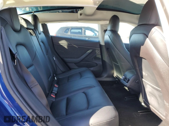 2020 Tesla Model 3 Long Range with VIN 5YJ3E1EB6LF617634, listed as a Copart auction lot 87010814 with 72,916 mi miles and Salvage Title. Bid and sale history available at carsss.com. Image 11.