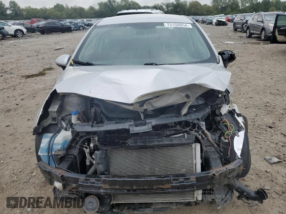 2013 Kia Rio LX with VIN KNADM4A33D6302498, listed as a Copart auction lot 73159954 with Not Provided miles and Salvage Title. Bid and sale history available at DreamBid. Image 5.