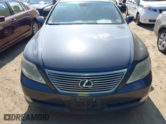 2008 Lexus LS 460 with VIN JTHBL46F485061741, listed as a IAAI auction lot 42631695 with 213,490 mi miles and . Bid and sale history available at DreamBid. Image 6.