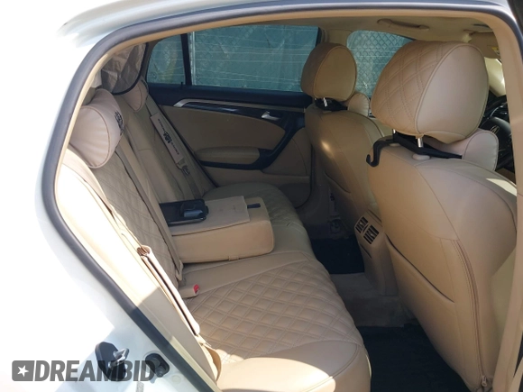 2008 Acura TL with VIN 19UUA66278A001163, listed as a IAAI auction lot 41973786 with 252,697 mi miles. Bid and sale history available at carsss.com. Image 8.