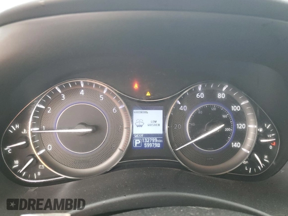 2017 Infiniti QX80 with VIN JN8AZ2NC0H9430079, listed as a Copart auction lot 54515715 with 132,799 mi miles and Salvage title. Bid and sale history available at DreamBid. Image 9.