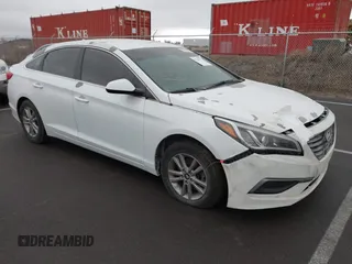 2017 Hyundai Sonata 2.4L with VIN 5NPE24AFXHH544532, listed as a IAAI auction lot 41720707 with 92,091 mi miles. Bid and sale history available at carsss.com. Image 1.