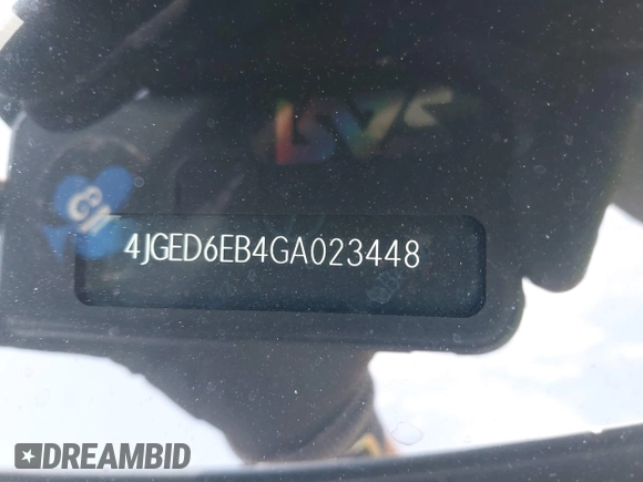 2016 Mercedes-Benz GLE 450 AMG with VIN 4JGED6EB4GA023448, listed as a IAAI auction lot 42618802 with 58,749 mi miles and . Bid and sale history available at DreamBid. Image 17.