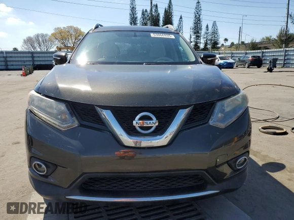 2015 Nissan Rogue S with VIN 5N1AT2MT1FC868734, listed as a Copart auction lot 53066935 with 96,568 mi miles and Salvage Title. Bid and sale history available at carsss.com. Image 5.