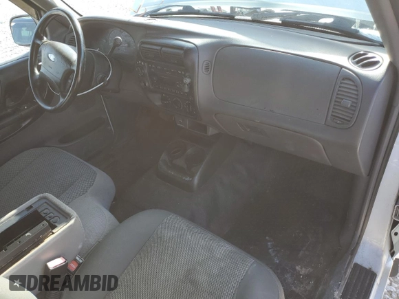 2001 Ford Ranger XL Fleet with VIN 1FTZR15E21TA50809, listed as a Copart auction lot 45327255 with 254,281 mi miles and Salvage Title. Bid and sale history available at DreamBid. Image 8.
