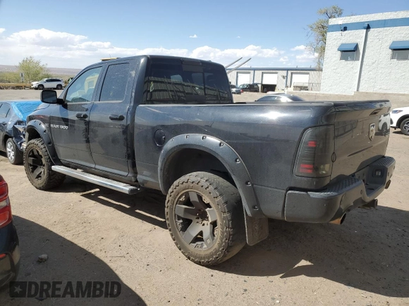2012 Ram 1500 Sport с VIN 1C6RD7HT0CS177408, выставлен на аукционе Copart как лот 50755665 с пробегом 104 686 миль миль и Списание • Salvage title. История ставок и продаж доступна на DreamBid. Изображение 2.
