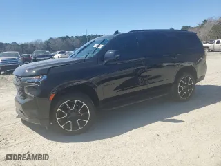 2024 Chevrolet Tahoe RST with VIN 1GNSKRKD5RR344530, listed as a Copart auction lot 46502545 with 13,553 mi miles and Salvage Title. Bid and sale history available at carsss.com. Image 1.