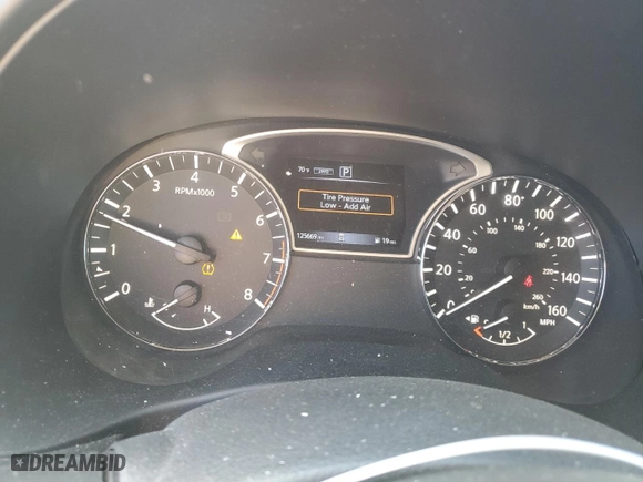 2019 Nissan Pathfinder SV with VIN 5N1DR2MM5KC621800, listed as a Copart auction lot 45728755 with 125,669 mi miles and Salvage Title. Bid and sale history available at carsss.com. Image 9.