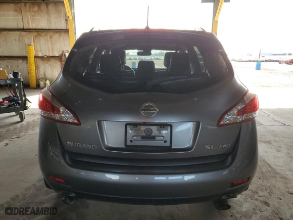 2014 Nissan Murano SV with VIN JN8AZ1MWXEW506443, listed as a Copart auction lot 51817405 with 137,922 mi miles and Clean Title. Bid and sale history available at carsss.com. Image 6.