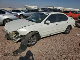 2001 Nissan Maxima GXE z VIN JN1CA31D71T827204, wystawiony jako Copart lot #71219104 z przebiegiem 195 343 mil mil oraz Szkoda całkowita • Salvage title. Historia ofert i sprzedaży dostępna na DreamBid. Obrazek 1.