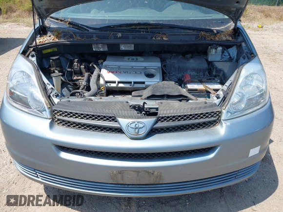 2004 Toyota Sienna CE with VIN 5TDZA23C34S220998, listed as a IAAI auction lot 42176299 with 345,935 mi miles and . Bid and sale history available at DreamBid. Image 10.