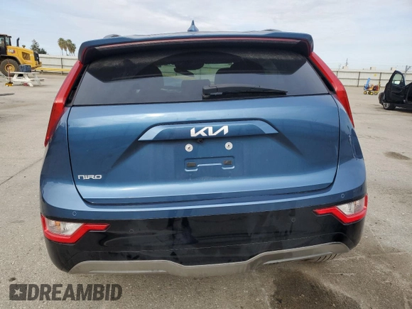2024 Kia Niro Wind with VIN KNDCR3L19R5081041, listed as a Copart auction lot 49882385 with 7,803 mi miles and Salvage Title. Bid and sale history available at DreamBid. Image 6.