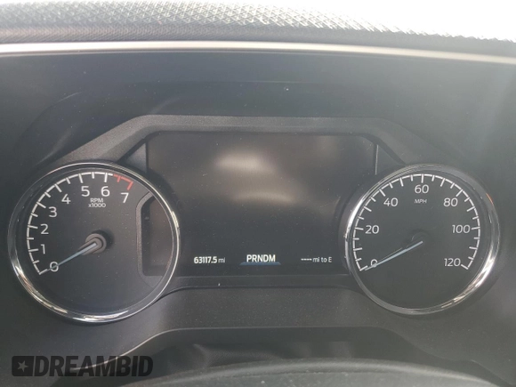 2022 Ford F-150 XL with VIN 1FTEW1EP2NKD74606, listed as a Copart auction lot 49573965 with 63,117 mi miles and Salvage Title. Bid and sale history available at carsss.com. Image 9.