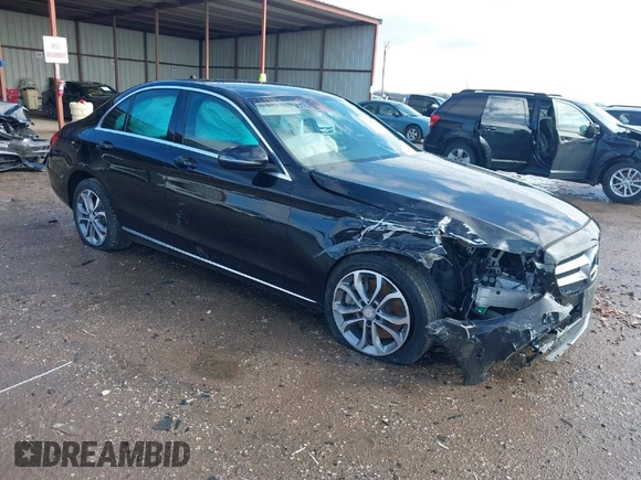 2017 Mercedes-Benz C 300 with VIN 55SWF4KB8HU201820, listed as a IAAI auction lot 41459590 with 90,775 mi miles and . Bid and sale history available at carsss.com. Image 1.