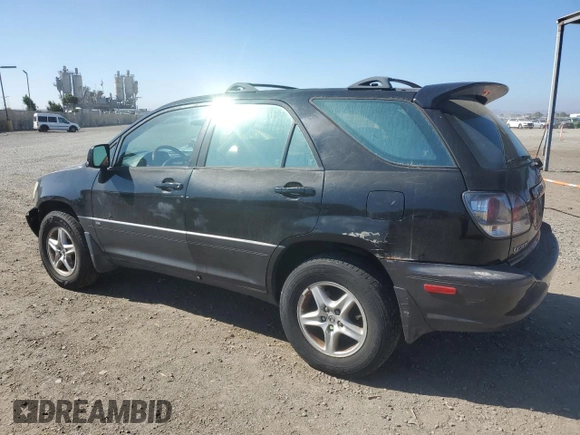 2002 Lexus RX 300 with VIN JTJHF10U820282916, listed as a Copart auction lot 67762054 with 188,965 mi miles and Salvage Title. Bid and sale history available at carsss.com. Image 2.