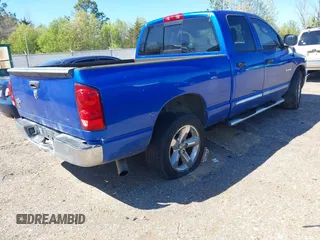 2008 Dodge 1500 SLT with VIN 1D7HA18N18J126742, listed as a IAAI auction lot 41809376 with 166,485 mi miles and . Bid and sale history available at DreamBid. Image 4.