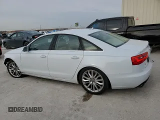 2013 Audi A6 Premium Plus with VIN WAUDFAFC1DN109497, listed as a Copart auction lot 47946285 with 71,220 mi miles and Salvage title. Bid and sale history available at DreamBid. Image 2.