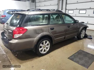 2008 Subaru Outback (Natl) i with VIN 4S4BP61C787344097, listed as a Copart auction lot 86192284 with 110,025 mi miles and Salvage Title. Bid and sale history available at carsss.com. Image 3.