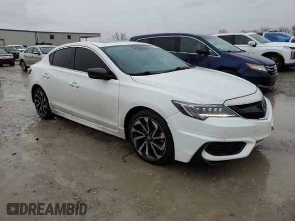 2018 Acura ILX Special Edition with VIN 19UDE2F44JA004445, listed as a Copart auction lot 47698335 with 106,612 mi miles and Salvage title. Bid and sale history available at DreamBid. Image 4.