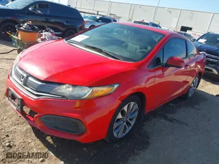 2015 Honda Civic Coupe EX with VIN 2HGFG3B82FH531152, listed as a IAAI auction lot 41838464 with 147,915 mi miles. Bid and sale history available at carsss.com. Image 2.