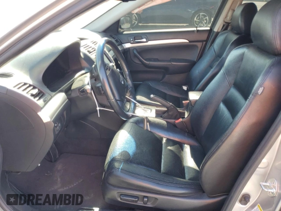 2007 Acura TSX Navi with VIN JH4CL96927C020580, listed as a Copart auction lot 58864535 with 167,172 mi miles and Salvage title. Bid and sale history available at DreamBid. Image 7.