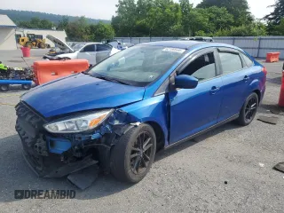 2018 Ford Focus SE z VIN 1FADP3F29JL295435, wystawiony jako Copart lot #62190595 z przebiegiem 128 391 mil mil oraz Szkoda całkowita • Salvage title. Historia ofert i sprzedaży dostępna na DreamBid. Obrazek 1.
