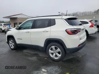 2021 Jeep Compass Altitude with VIN 3C4NJDBB4MT530103, listed as a Copart auction lot 53826555 with 55,313 mi miles and Salvage title. Bid and sale history available at DreamBid. Image 2.