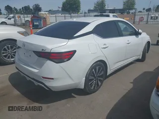 2022 Nissan Sentra SV with VIN 3N1AB8CVXNY295869, listed as a IAAI auction lot 41976310 with 16,126 mi miles and . Bid and sale history available at DreamBid. Image 4.