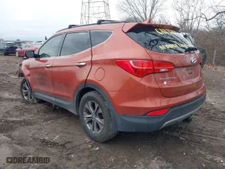 2015 Hyundai Santa Fe Sport with VIN 5XYZUDLBXFG282585, listed as a IAAI auction lot 41072182 with NaN miles. Bid and sale history available at carsss.com. Image 3.