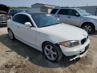 2011 BMW 1 Series 128i with VIN WBAUP9C55BVL89682, listed as a Copart auction lot 59177385 with 131,327 mi miles and Salvage title. Bid and sale history available at DreamBid. Image 4.
